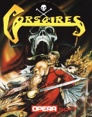 Corsarios cover art for DOS