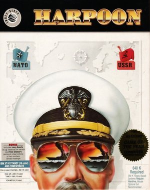 Harpoon cover art for DOS