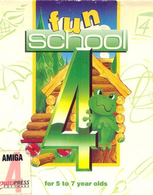 Fun School 4: For 5 to 7 Year Olds cover art for DOS
