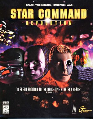 Star Command: Revolution cover art for DOS