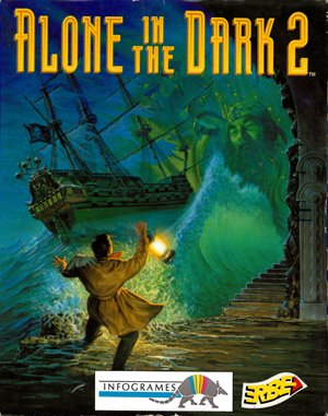 Alone in the Dark 2 cover art for DOS