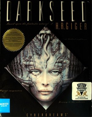 Dark Seed cover art for DOS