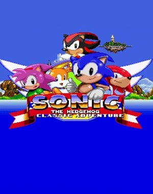 Sonic Classic Heroes cover art for Genesis