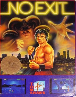 No Exit cover art for DOS