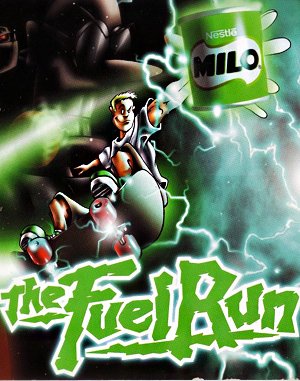 Milo the Fuel Run cover art for DOS