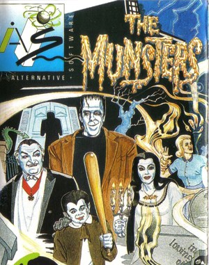 The Munsters cover art for DOS