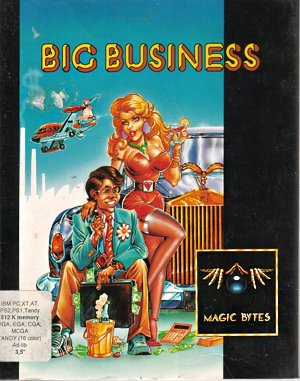 Big Business cover art for DOS