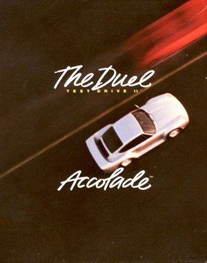 The Duel: Test Drive II cover art for DOS