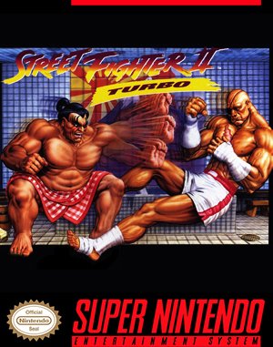 Street Fighter II Turbo cover art for Super Famicom