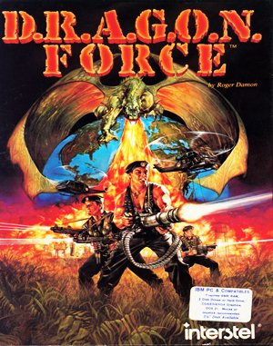 D.R.A.G.O.N. Force cover art for DOS