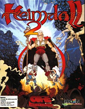Heimdall 2: Into the Hall of Worlds cover art for DOS