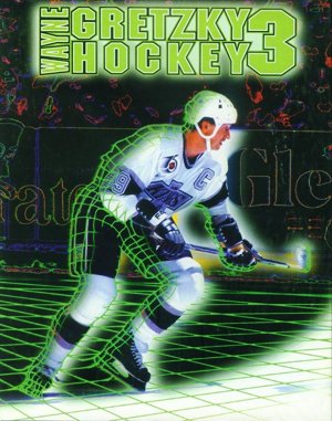Wayne Gretzky Hockey 3 cover art for DOS