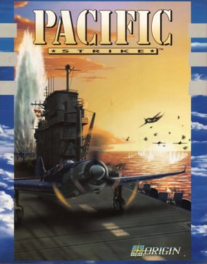 Pacific Strike cover art for DOS
