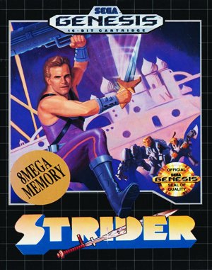 Strider cover art for Genesis