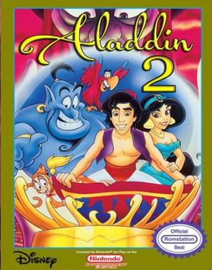 Aladdin II cover art for Famicom