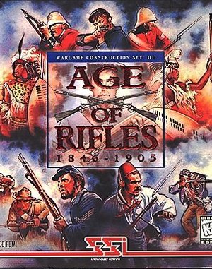 Wargame Construction Set III: Age of Rifles 1846-1905 cover art for DOS