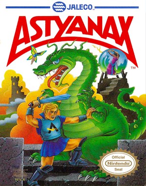 Astyanax cover art for Famicom
