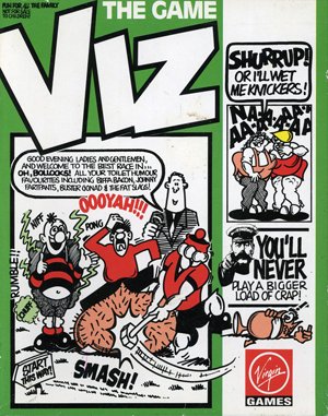 Viz: The Game cover art for DOS