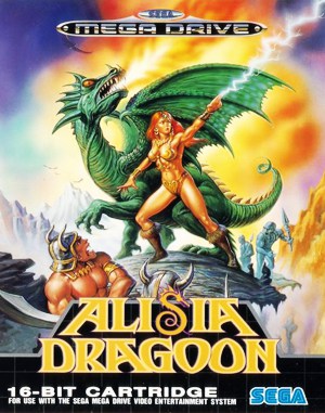 Alisia Dragoon cover art for Genesis