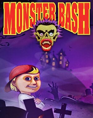 Monster Bash cover art for DOS