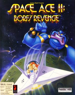 Space Ace II: Borf’s Revenge cover art for DOS
