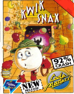 Kwik Snax cover art for DOS