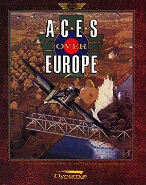 Aces over Europe cover art for DOS