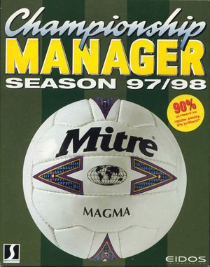 Championship Manager: Season 97/98 cover art for DOS