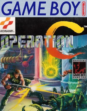 Operation C cover art for Game Boy