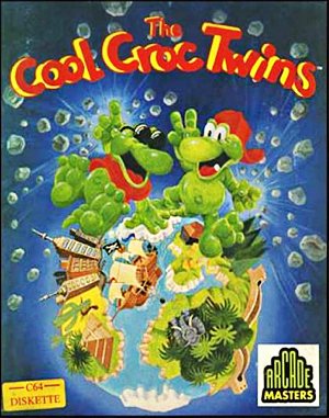 Cool Croc Twins cover art for DOS