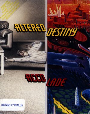 Altered Destiny cover art for DOS
