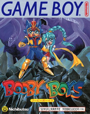 Booby Boys cover art for Game Boy