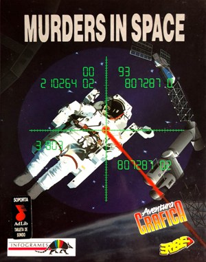 Murderers in space cover art for DOS