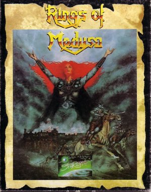 The Rings of Medusa cover art for DOS