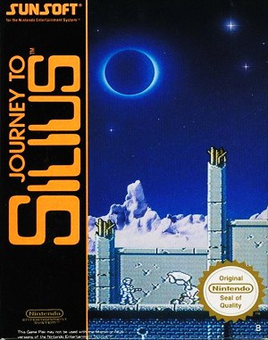 Journey to Silius cover art for Famicom