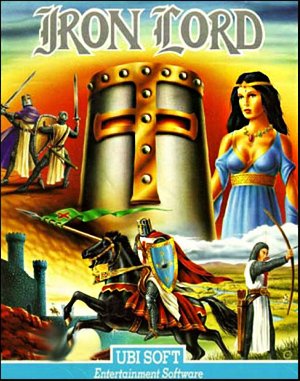 Iron Lord cover art for DOS