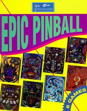 Epic Pinball cover art for DOS
