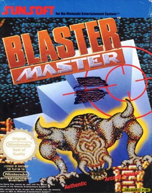 Blaster Master cover art for Famicom