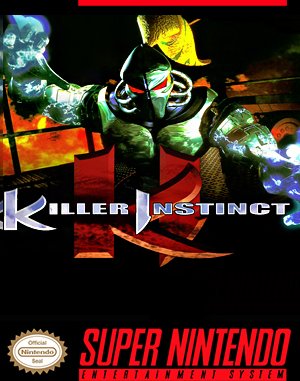 Killer Instinct cover art for Super Famicom