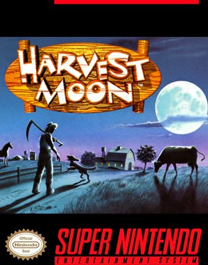 Harvest Moon cover art for Super Famicom
