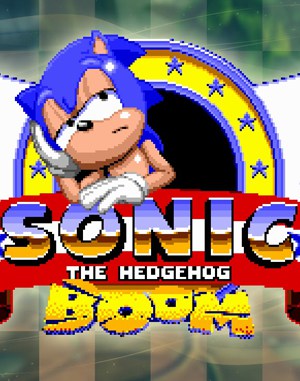 Sonic 1 Boom cover art for Genesis