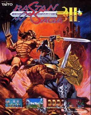 Rastan cover art for DOS