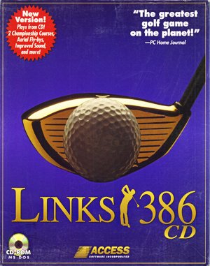 Links 386 Pro cover art for DOS