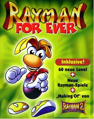 Rayman Forever cover art for DOS