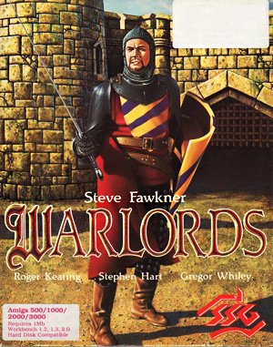 Warlords cover art for DOS