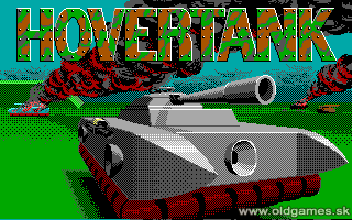 HoverTank 3-D cover art for DOS