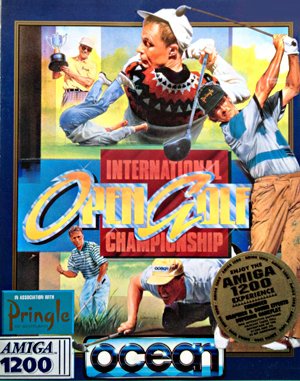 International Open Golf Championship cover art for DOS