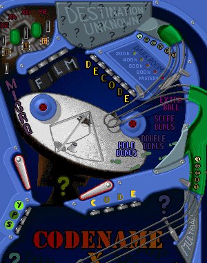 Pinball 4000 cover art for DOS