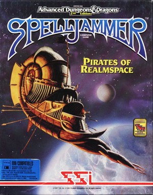 Spelljammer: Pirates of Realmspace cover art for DOS