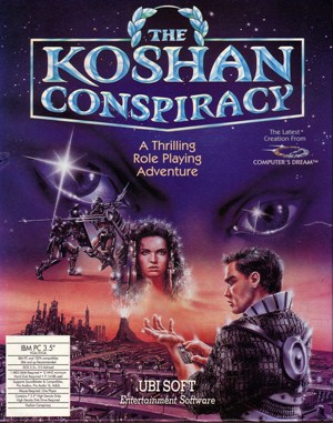 B.A.T. 2 : The Koshan Conspiracy cover art for DOS